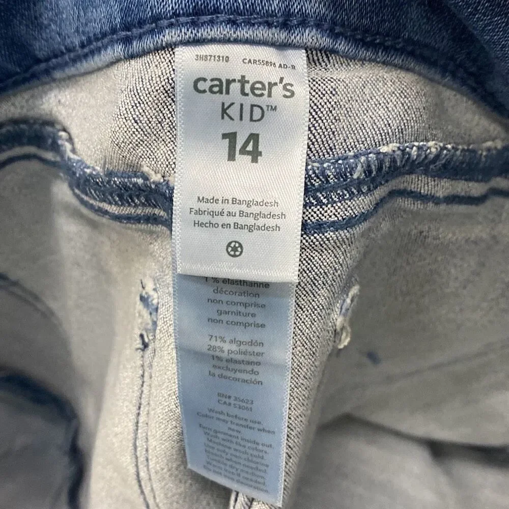 Carter’s kid shorts size 14